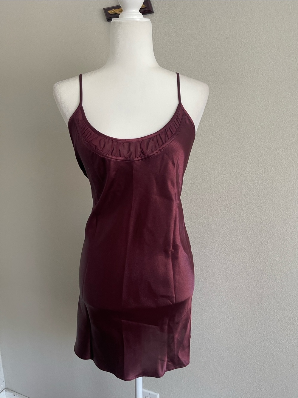 Jones New York Satin Slip in Wine